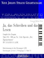 Ja, das Schreiben und das Lesen 