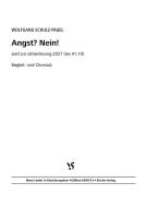 Angst? Nein! 