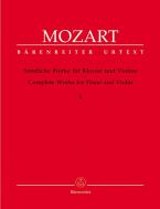 Obras completas para piano y violín 1 Standard