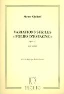 Variations sur les 'Folies d'Espagne' 
