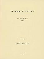 Five Pieces op. 2 