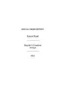 Haydn's Creation 