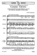 Warlock, P Corpus Christi SATB/Piano+sop/Ten Solos 