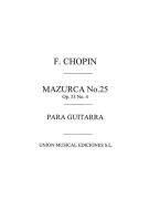 Mazurka No.25 op. 33 No.4 