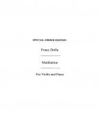 Meditation For Violin And Piano Op. 34 No. 1 