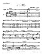 Melodie For Violin And Piano Op. 26 No. 1 