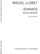 Romanza En Do Menor C Minor For Guitar 