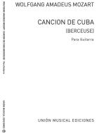 Cancion De Cuna (Garcia Velasco) For Guitar 
