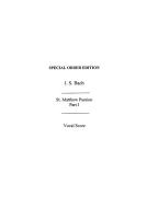 St. Matthew Passion Part 1 