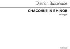 Chaconne in E 
