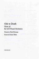 Ode To Death Op. 38 