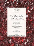Yo Quiero Un 'Auto'... 