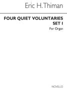 4 Quiet Voluntaries for Organ Set 1 