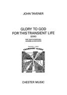 Glory To God For This Transient Life (2000) 