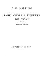 8 Chorale Preludes 
