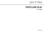 Postlude in B Flat 