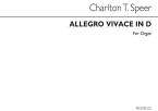 Allegro Vivace in D 