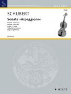 Sonata Arpeggione A Minor D 821 Standard