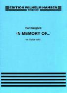 In Memory Of... 