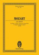 Quartet A Major K.298 