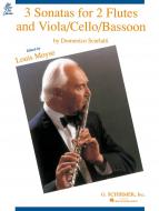 3 Sonatas for 2 Flutes and Viola 