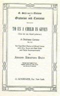Cantata No. 142 - Uns ist ein Kind geboren 