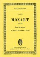 Divertimento No. 12 E Flat Major K.252 