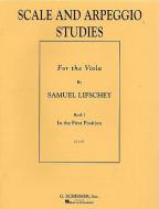 Scale & Arpeggio Studies For The Viola Book 1 