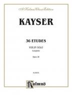 36 Etudes, Op. 20 Standard