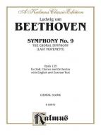 Symphony no. 9 D minor op. 125 