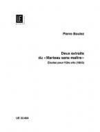 2 extraits du 'Le Marteau sans maître' 