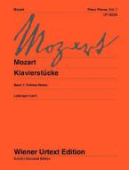 Piezas para piano Volumen 1 