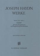 Songs for one voice with accompaniment of a Piano 