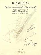Variations sur un thème de F. Sor d'après la 'Flute Enchantée' 