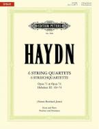 6 String Quartets Op. 71 and Op. 74 Hob. III: 69-74 