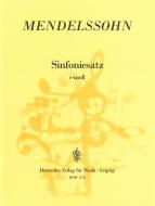 Sinfoniesatz c-moll 