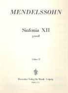 Sinfonia XII g-moll 