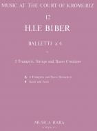 Balletti a 6 in C-dur 