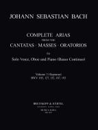 Complete Arias from the Cantatas, Masses, Oratorios Vol. 3 