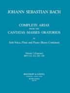 Complete Arias from the Cantatas, Masses, Oratorios Vol. 3 