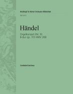 Orgelkonzert (Nr. 9) B-Dur op. 7/3 HWV 308 
