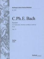 Violoncellokonzert B-Dur Wq 171 