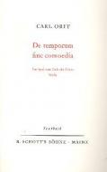 De temporum fine comoedia 