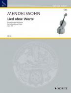 Song without Words D Major Op. 109 Standard