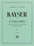 36 Violin Studies Op. 20 Vol. 3 