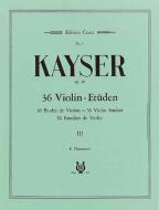 36 Violin Studies Op. 20 Vol. 3 
