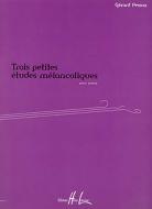 3 Petites études mélancoliques 