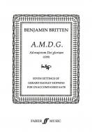 A.M.D.G. (Ad Majorem Dei Gloriam) 