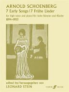 7 Early songs / 7 frühe Lieder 