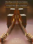 First Repertoire For Two Guitars 
